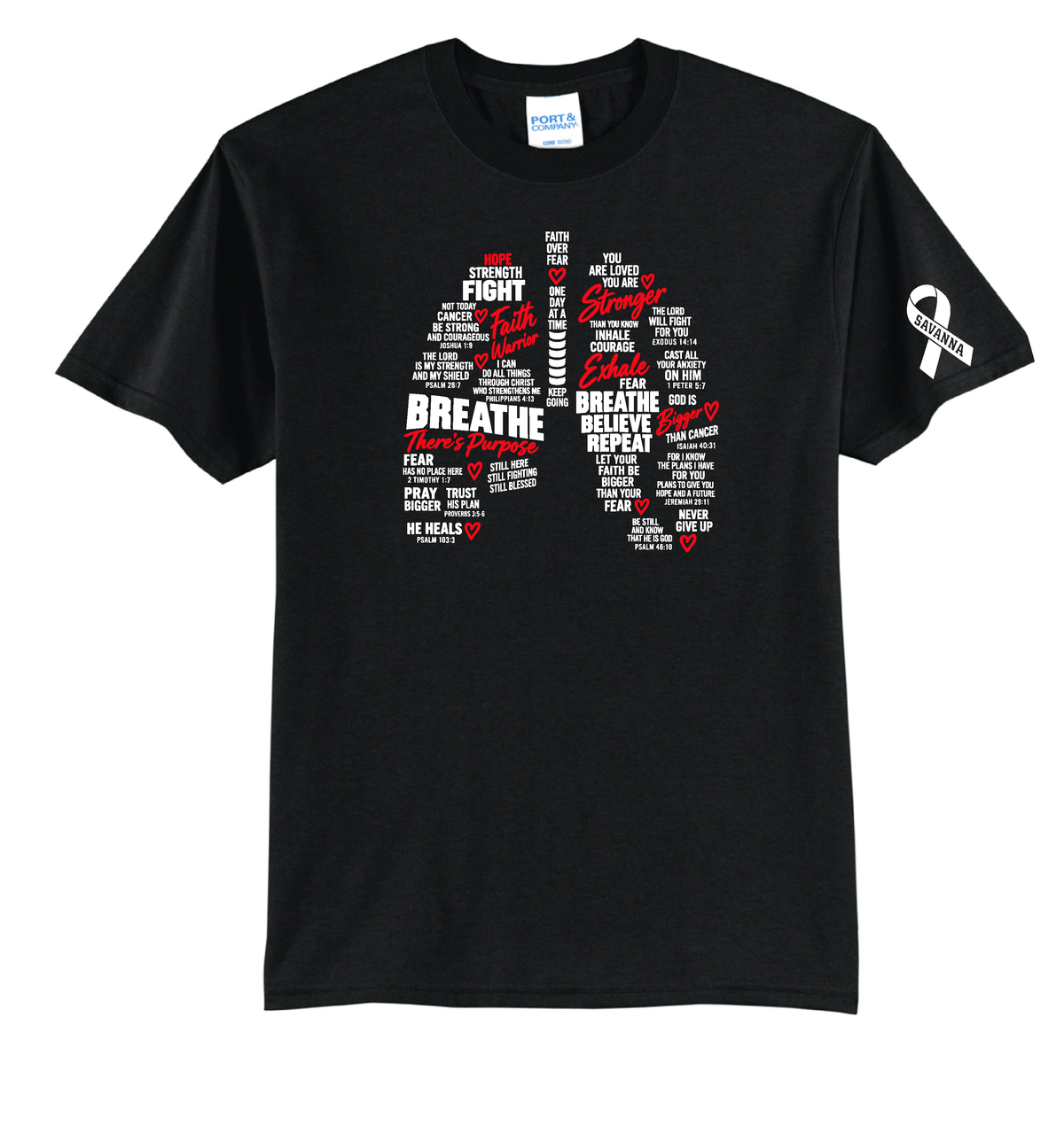 Fight with Faith: Savanna Roof T-Shirt